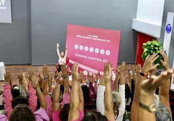 DİGEM'de Meme Kanseri Farkındalık Etkinliği Gerçekleştirildi