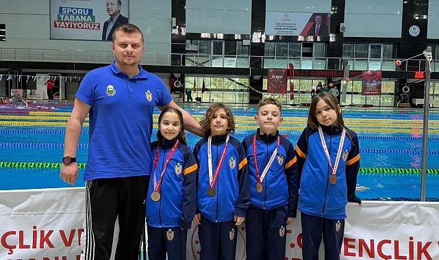 İnegöl Belediyespor Yüzme Takımından 18 Madalyalık Gurur