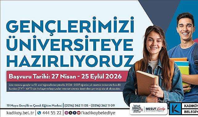 Kadıköy Belediyesi'nden Üniversiteye Hazırlık Kursu