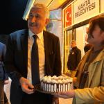 Kahta’da gençlerden Başkan Hallaç’a anlamlı sürpriz