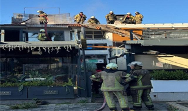 İzmir'de itfaiyenin hızlı müdahalesi faciayı önledi