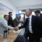 Başkan Büyükakın, Ağrılılarla bir araya geldi