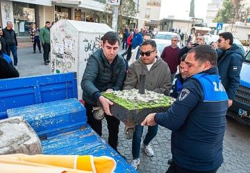 Karşıyaka'da işgal denetimleri hız kesmiyor