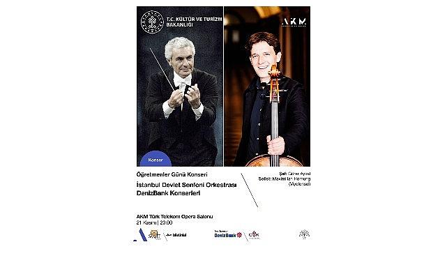 İDSO DenizBank Konserleri'nde bu hafta: Şef Gürer Aykal yönetiminde öğretmenlere adanmış bir konser gecesi
