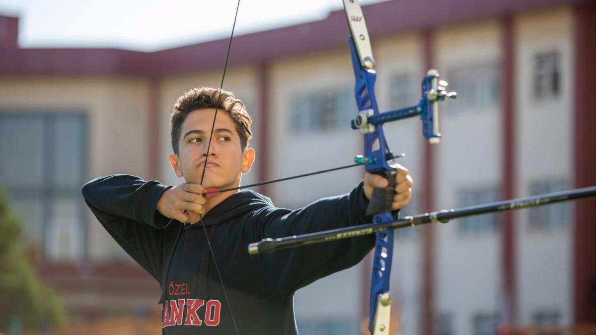 SANKO Okulları’ndan okçulukta büyük başarı