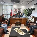 Hodri Meydan'dan Başkan Kocaman'a Ziyaret