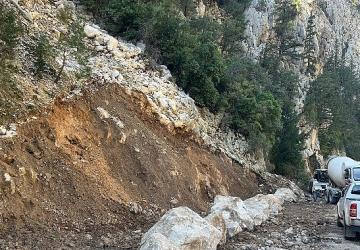 Kemer'de altyapı çalışmaları