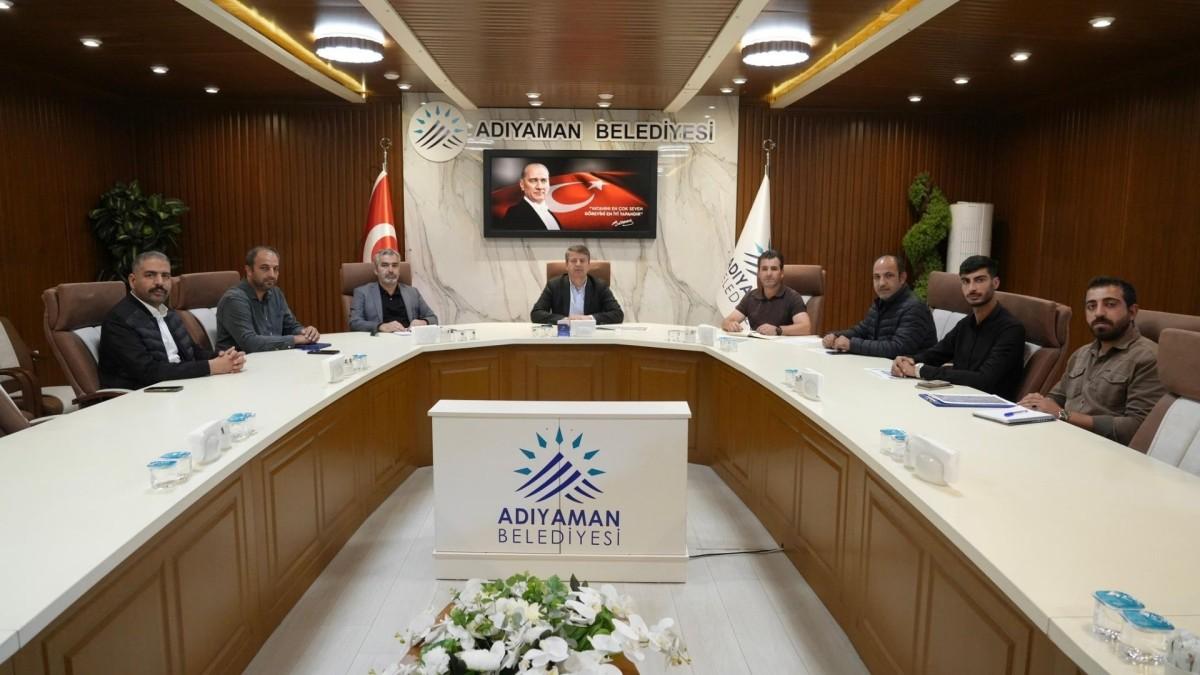 Adıyaman’da altyapı çalışmaları masaya yatırıldı