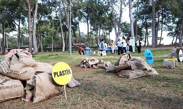 Orman ekosisteminde atıkların tehlikesi uygulamalı gösterildi