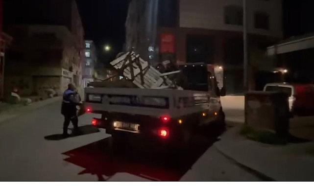 Kaldırım ve yol işgaline geçit yok!