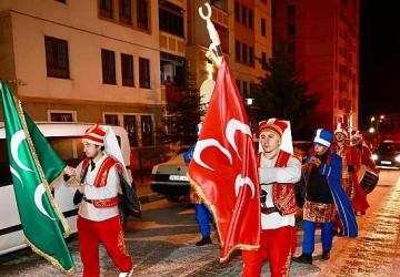İlk Sahurda Mehteran Geleneği Nevşehir'de Yaşatılıyor
