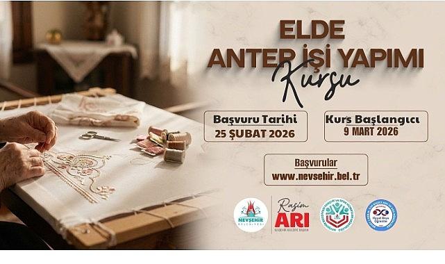 KAPEM'de “Elde Antep İşi Yapımı" Kursu Başlıyor