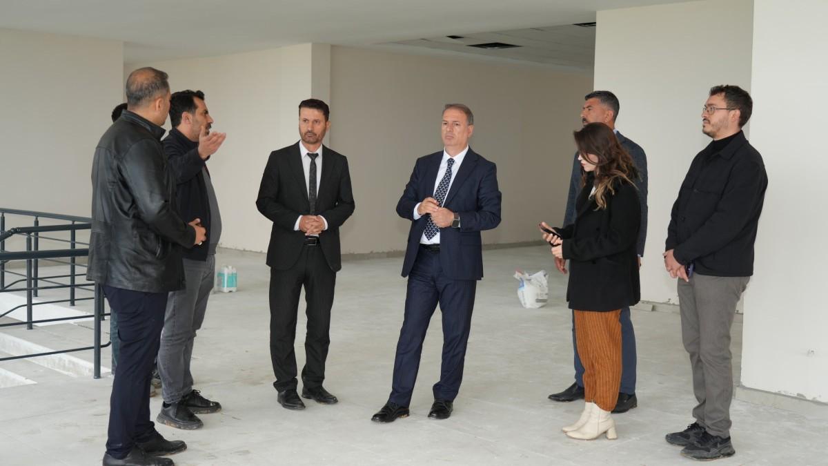 Samsat’ta Öğretmenevi İnşaatı Hızla Yükseliyor