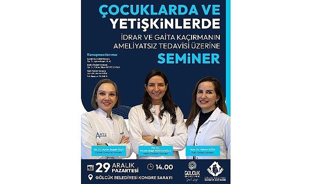Gölcük'te İdrar ve Gaita Kaçırmaya Yönelik Tedavi Yöntemleri Anlatılacak