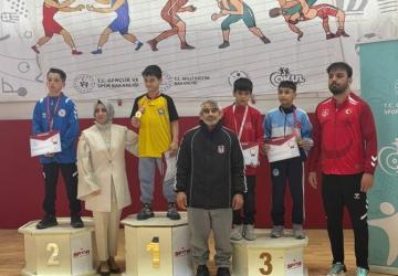 Adıyamanlı sporculardan güreşte büyük başarı