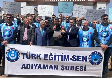 Türk Eğitim Sen Adıyaman şubesinden Siverek Saldırısına Tepki: ‘Hain Saldırıyı Kınıyoruz’ - Videolu Haber