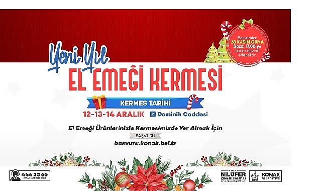 Konak'ta Yılbaşı Kermesleri başlıyor