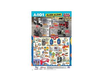 15 Ocak'ta A101'de Mobilite Ürünleri Tüketicileri Bekliyor