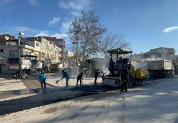 Kapcami Mahallesi’nde asfalt çalışmaları başladı