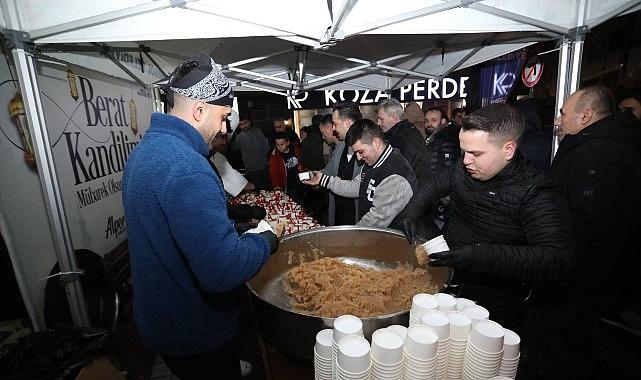 İnegöl Belediyesi'nin Kandil Geleneği Lazlar Camii'nde Devam Etti