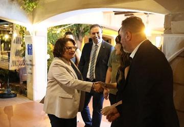 Başkan Hatice Gençay, İnşaat Mühendisleri Odası Temsilcileriyle Bir Araya Geldi