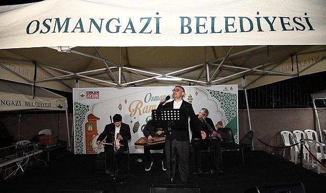 'Osmangazi Ramazan Sokağı' Huzur Veren Ezgilerle Taçlandı