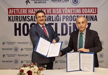 'Afetlere Hazırlık ve Risk Yönetimi Odaklı Kurumsal İş Birliği' Protokolü İmzalandı