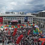 Nilüfer'de Cumhuriyet Meydanı çocukların oldu