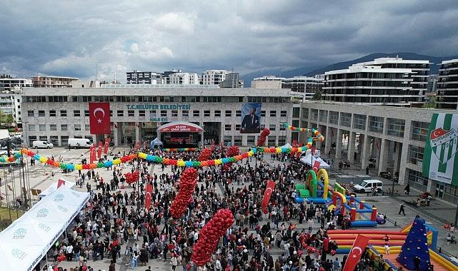 Nilüfer'de Cumhuriyet Meydanı çocukların oldu