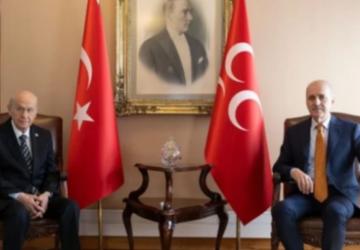 TBMM Başkanı Kurtulmuş’tan Devlet Bahçeli’ye ziyaret