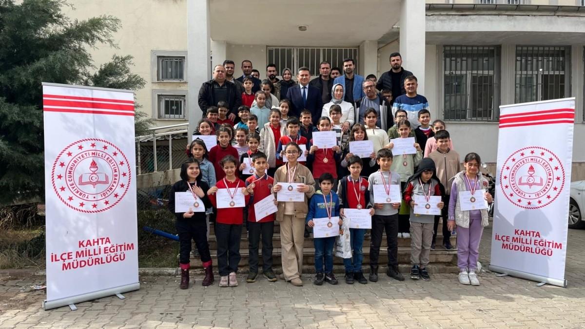 Türkiye akıl ve zeka oyunları Kahta ilçe elemeleri tamamlandı