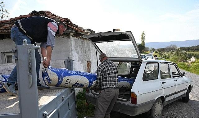 Manisa Büyükşehir'den Afetzede Üreticilere Destek