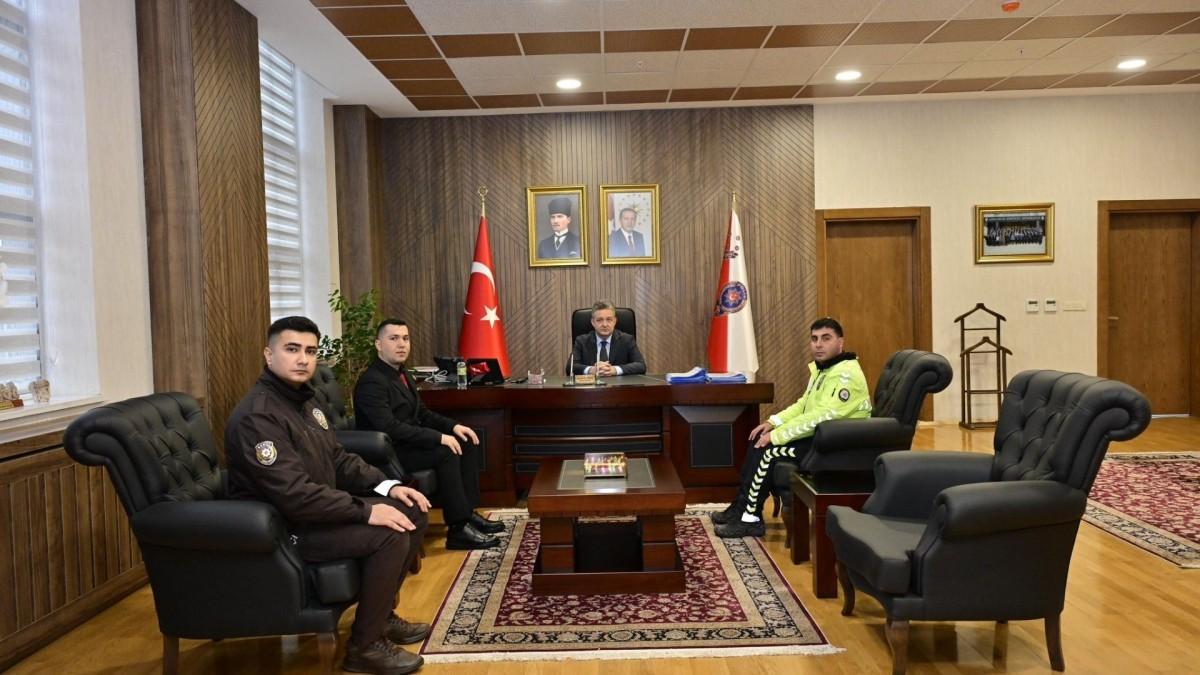 Adıyaman İl Emniyet Müdürlüğü’nde personel görüşmeleri devam ediyor