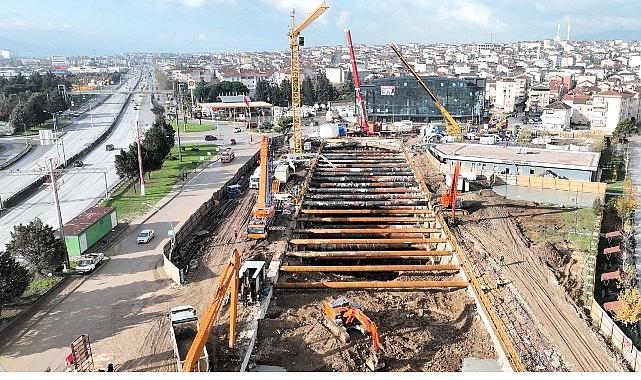 Derince'de iki TBM kuruluma hazırlanıyor
