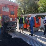 Gaziemir'de 32 bin 191 metrekarelik alandaki yol ve kaldırımlar yenilendi