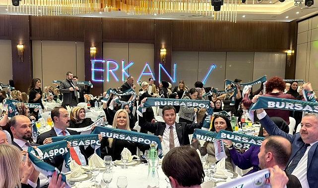 Başkan Aydın'ın Bursaspor Sevdası Sınırları Aştı