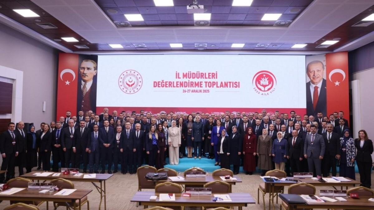 ‘AileYılı’ çalışmaları il müdürleri toplantısında masaya yatırıldı
