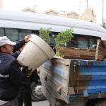 Edremit'te kaldırım işgalleri sona eriyor