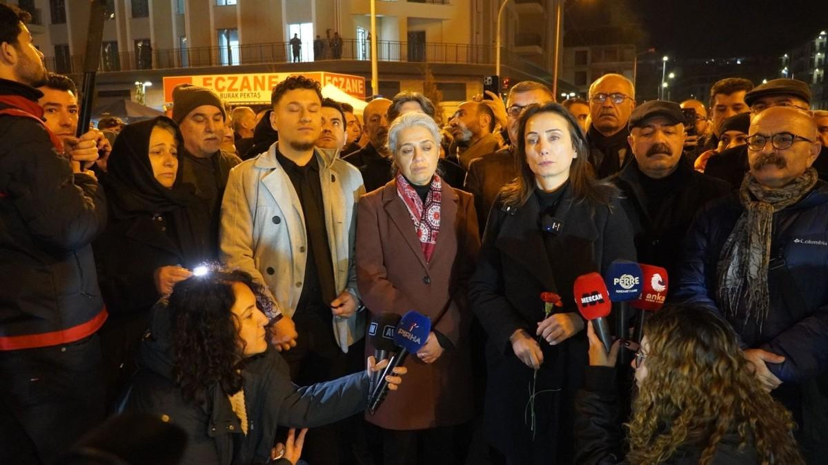 DEM Parti’li Tülay Hatimoğulları, 6 Şubat depremlerinin üçüncü yılında anma programına katıldı - Videolu Haber