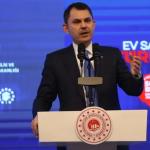 Bakan Kurum duyurdu: İstanbul’da 100 bin sosyal konut için kura çekimi bayramdan sonra