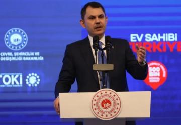 Bakan Kurum duyurdu: İstanbul’da 100 bin sosyal konut için kura çekimi bayramdan sonra