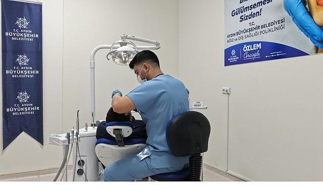 Aydın Ağız Ve Diş Sağlığı Polikliniği'nin İlk Gününde Vatandaşlardan Yoğun İlgi