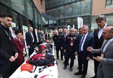 Başkan Büyükakın, 81 ilden itfaiye erleri ile bir araya geldi