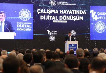 14’üncü Çalışma Meclisi Toplantısı ‘Çalışma Hayatında Dijital Dönüşüm’ temasıyla yapıldı