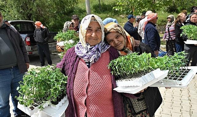 Bornova'dan üreticiye can suyu