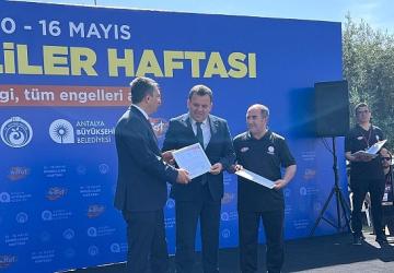 Kemer tarihinde ilk defa Erişilebilirlik Belgesi aldı