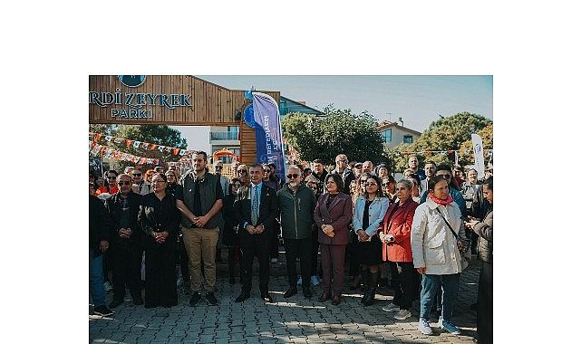 Didim'de Anısı Yaşatılan Bir İsim: Ferdi Zeyrek Parkı Açıldı