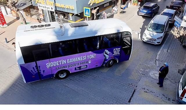 Seferihisar'da “Kadına Şiddetle Mücadele" bir gün değil, her gün