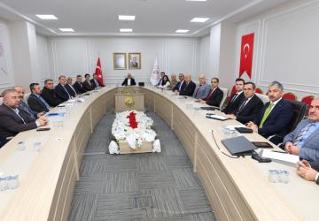 Ramazan ayı tedbirlerinin ele alındığı değerlendirme toplantısı gerçekleştirildi