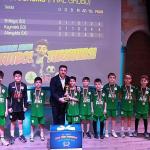 İlkokullar Arası Futbol Turnuvasında Kupa Töreni Yapıldı